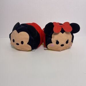 Disney Tsum Tsum Mickey & Minnie Mouse Pair Set NWT